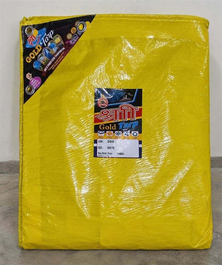 Yellow Shri Gold Tarp tarpaulin sheet